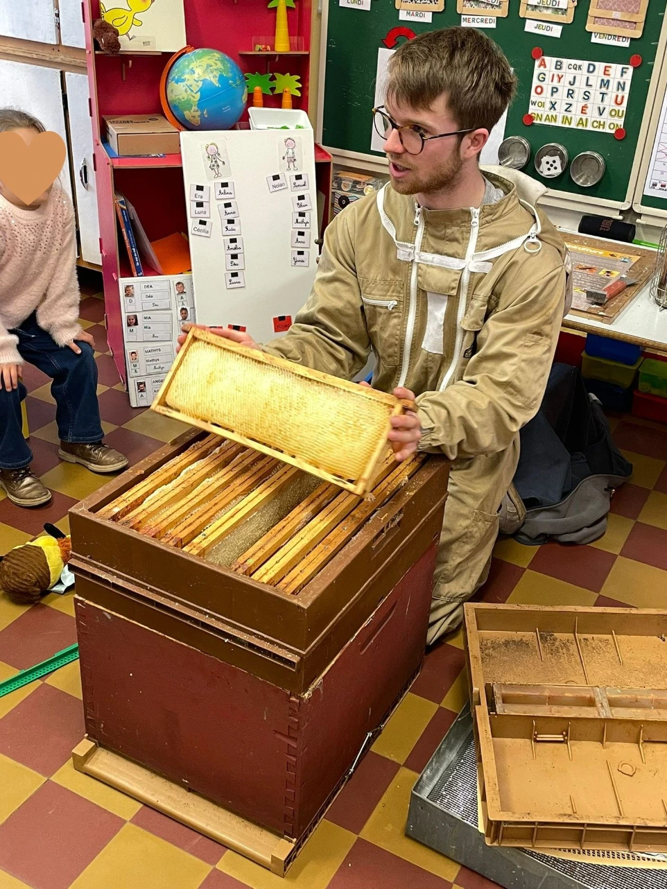 présentation dans une classes 